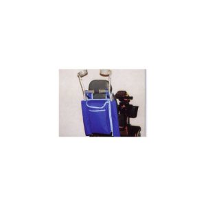 Scooter Saddle Bag With Crutch Holder - Blue