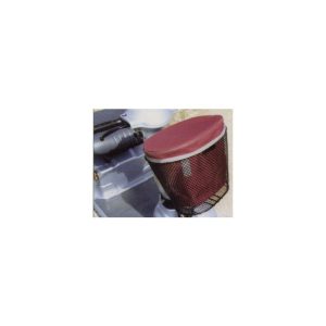 Mobility Scooter Basket Bag - Burgundy