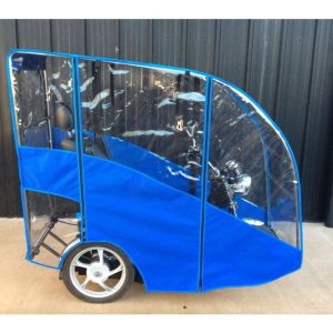 Deluxe Mobility Scooter Canopy - Rounded Front