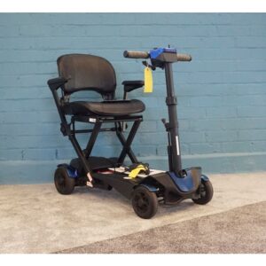 Used Flex Folding Mobility Scooter - Blue **A Grade Condition**